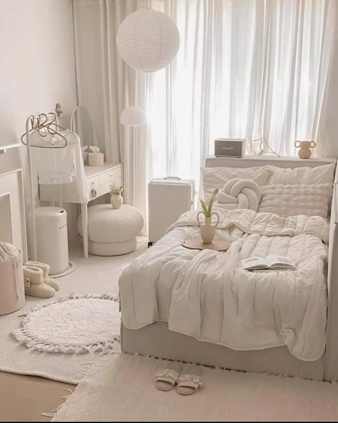 A haven of tranquility awaits you with soft, neutral tones and minimalistic design.